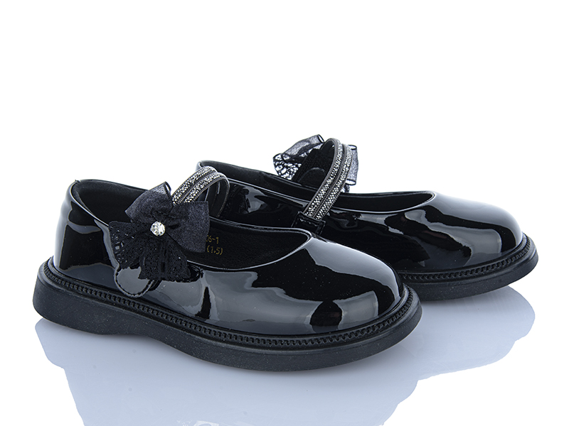 Туфли Clibee (31-37) A26006 black (деми)