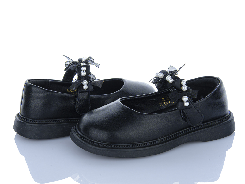 Туфли Clibee (31-37) A263005 black (деми)