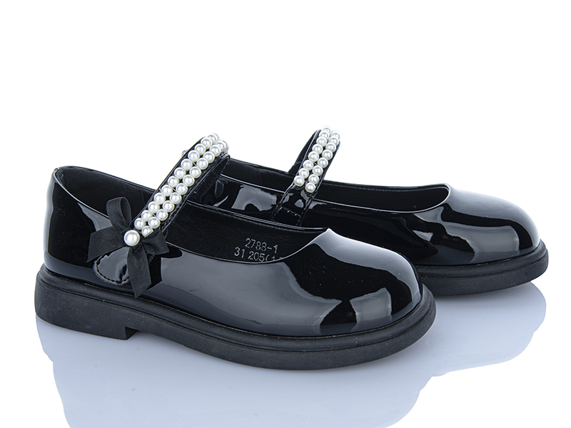 Туфли Clibee (31-37) A2788-2 black (деми)