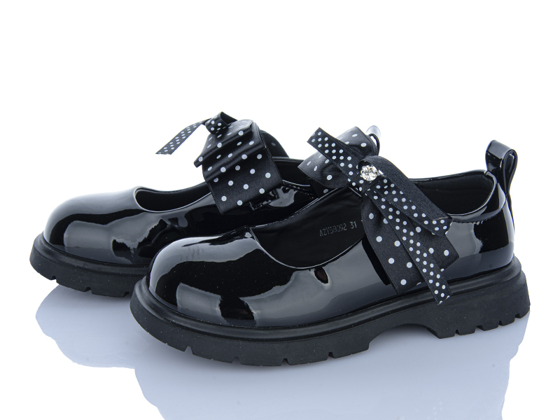Туфли Clibee (31-37) A62137 black (деми)