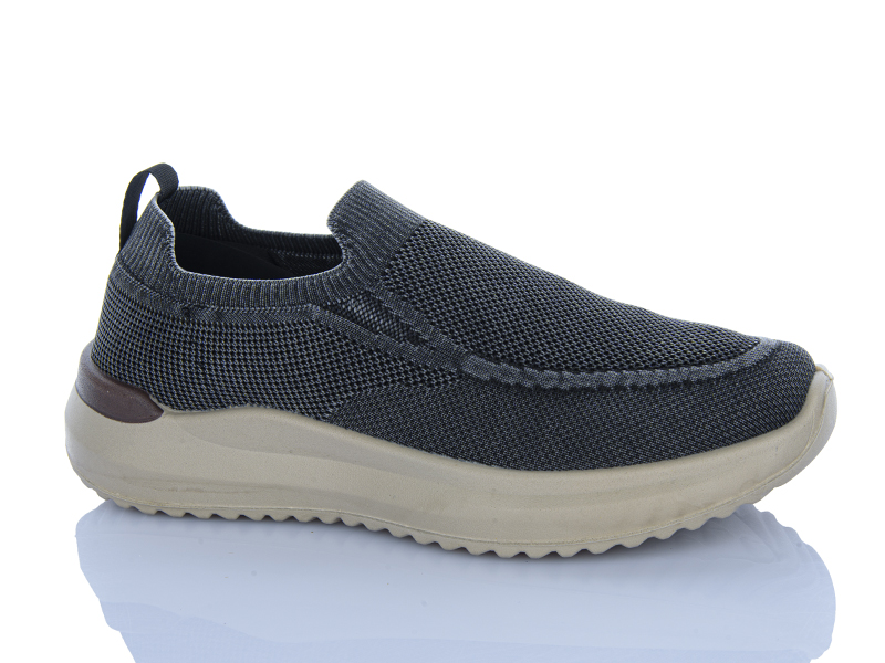 Кроссовки Violeta (41-45) 2028-21 black (лето)