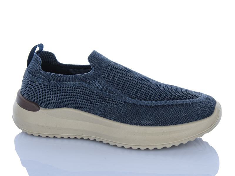 Кроссовки Violeta (41-45) 2028-21 navy (лето)