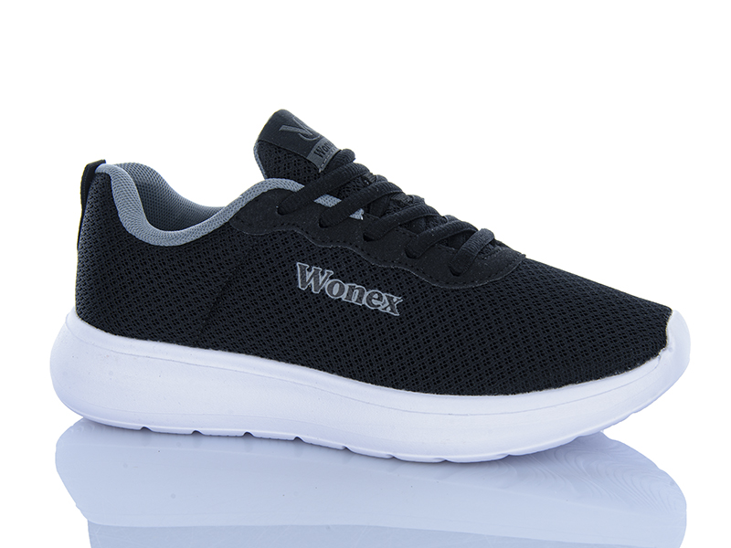 Кроссовки Violeta (36-41) 2028-24 black (деми)