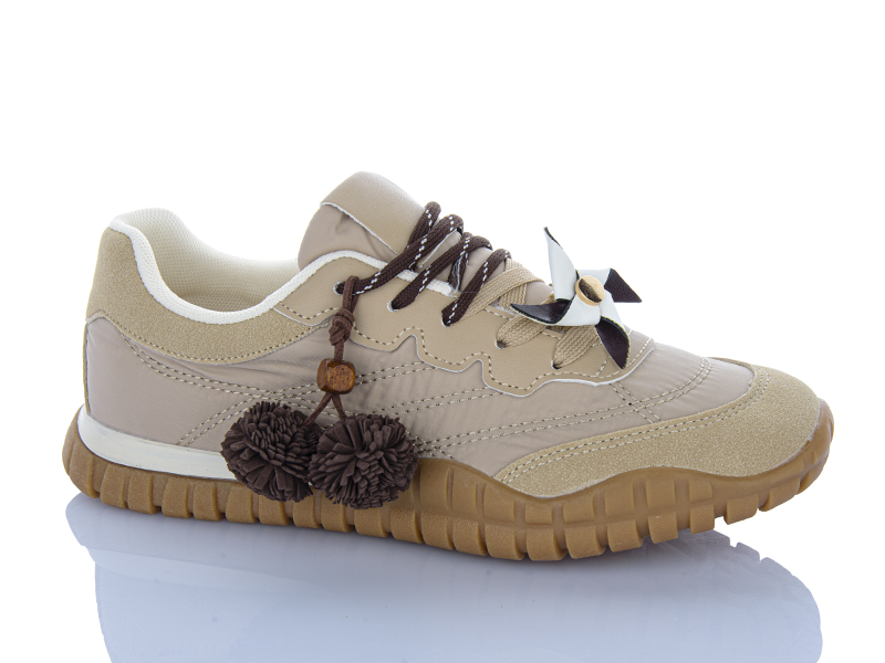 Кроссовки Violeta (36-41) 2028-7 khaki (деми)