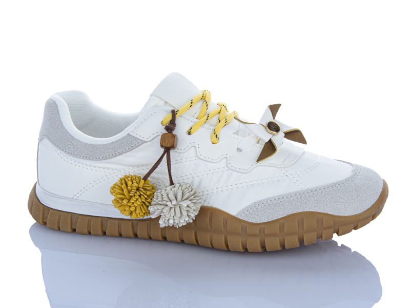 Кроссовки Violeta (36-41) 2028-7 white (деми)
