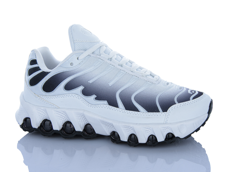 Кроссовки Violeta (36-41) 24-158 white-grey (деми)