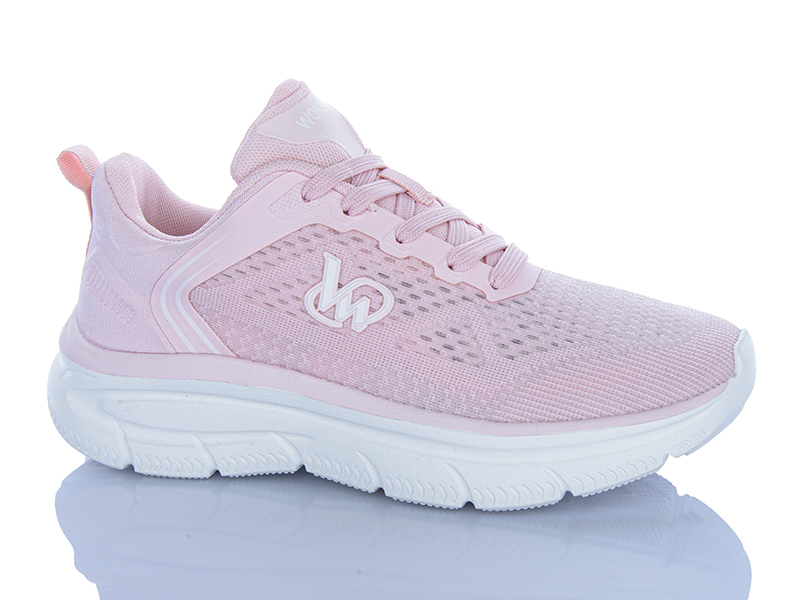 Кроссовки Violeta (36-41) 24-159 pink (лето)