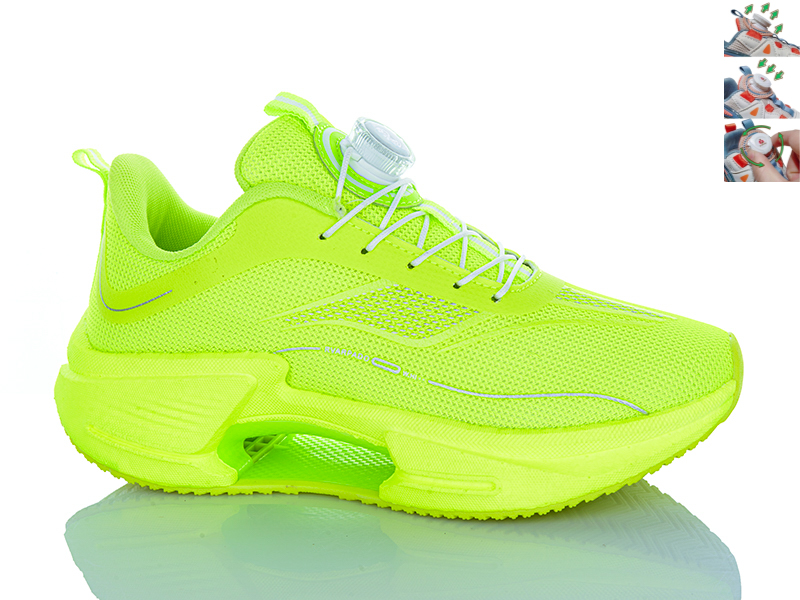 Кроссовки Violeta (36-41) 24-160 green (деми)