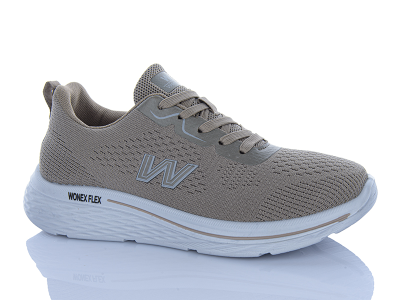 Кроссовки Violeta (45-48) 45-400 khaki батал (деми)