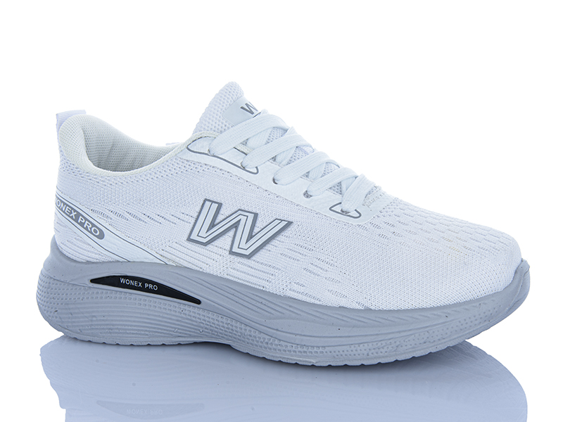 Кроссовки Violeta (36-41) 45-402 white (деми)