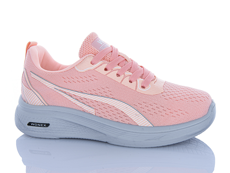 Кроссовки Violeta (36-41) 45-403 pink (деми)