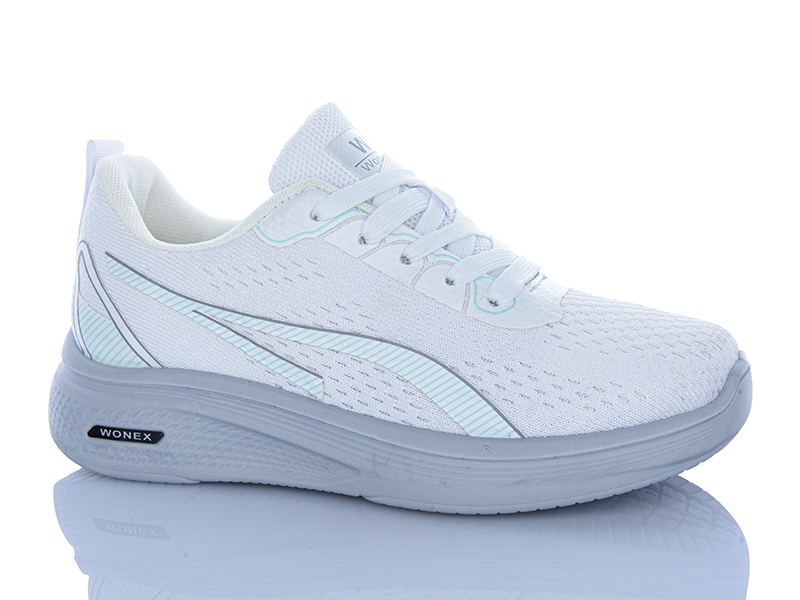Кроссовки Violeta (36-41) 45-403 white (деми)