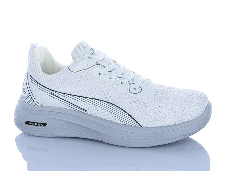 Кроссовки Violeta (41-45) 45-404 white (деми)