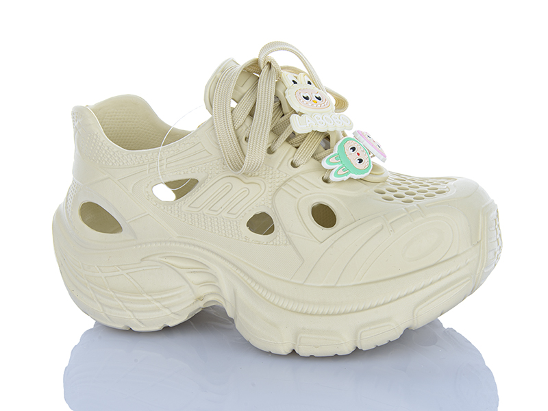 Кроссовки Violeta (36-41) 8-505 beige (лето)