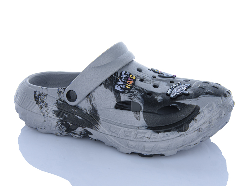 Кроксы Violeta (40-47) A509 grey (лето)