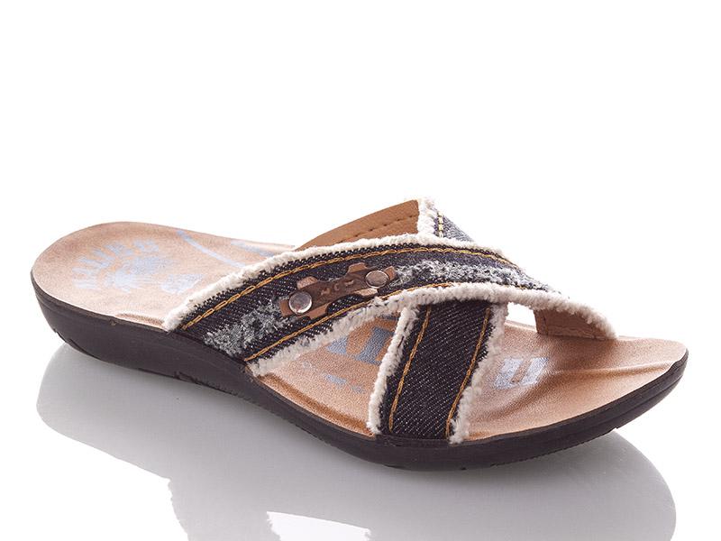 Шлепанцы DeMur (30-35) K26-470 blue (30-35) (лето)