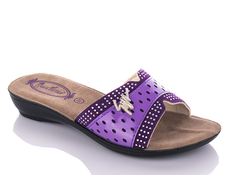 Шлепанцы DeMur (30-35) K26-810 purple (30-35) (лето)