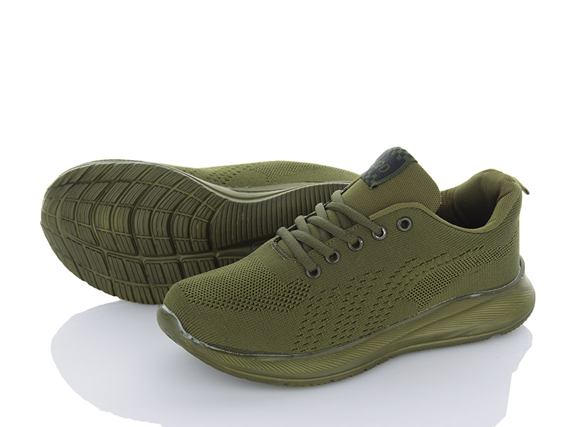 Кроссовки LQD (36-41) W127 khaki (лето)