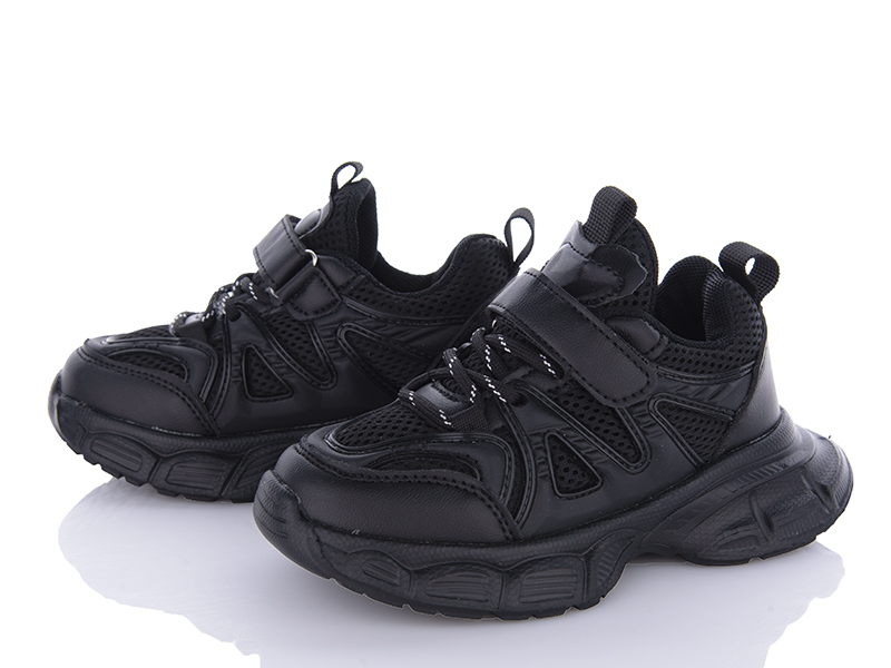 Кроссовки Ashiguli (27-31) L15 black (деми)