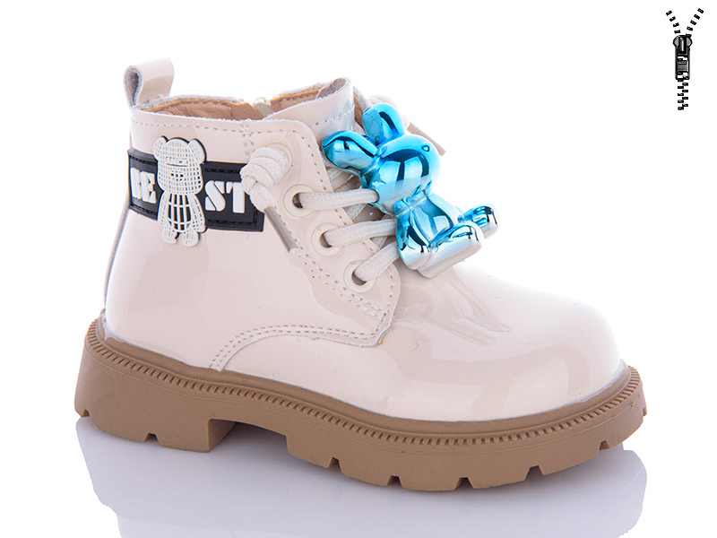 Ботинки Леопард (23-27) F8609 beige (деми)