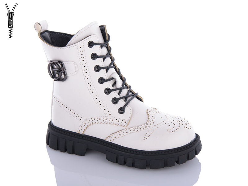 Ботинки Леопард (32-37) M27-27 beige (деми)