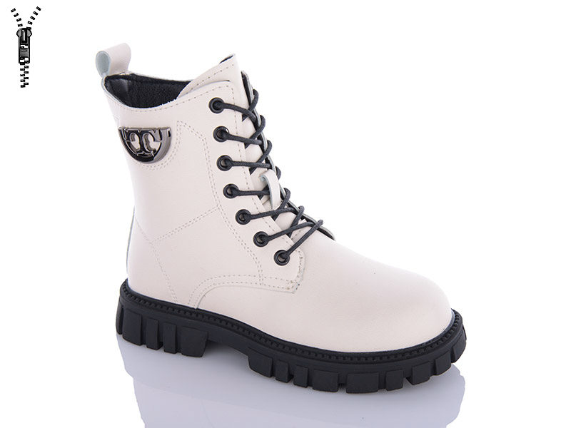 Ботинки Леопард (32-37) M29-29 beige (деми)