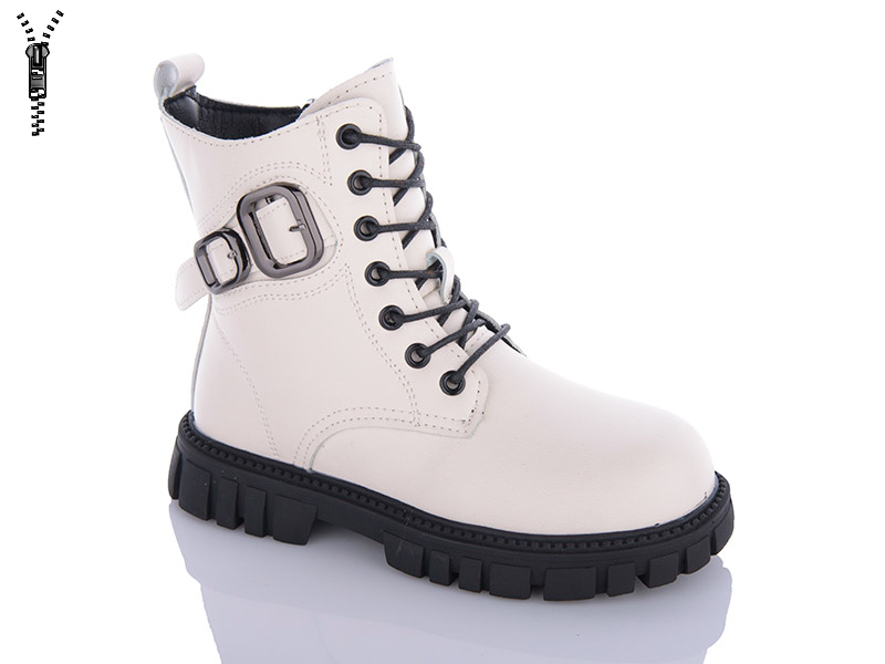 Ботинки Леопард (32-37) M30-30 beige (деми)