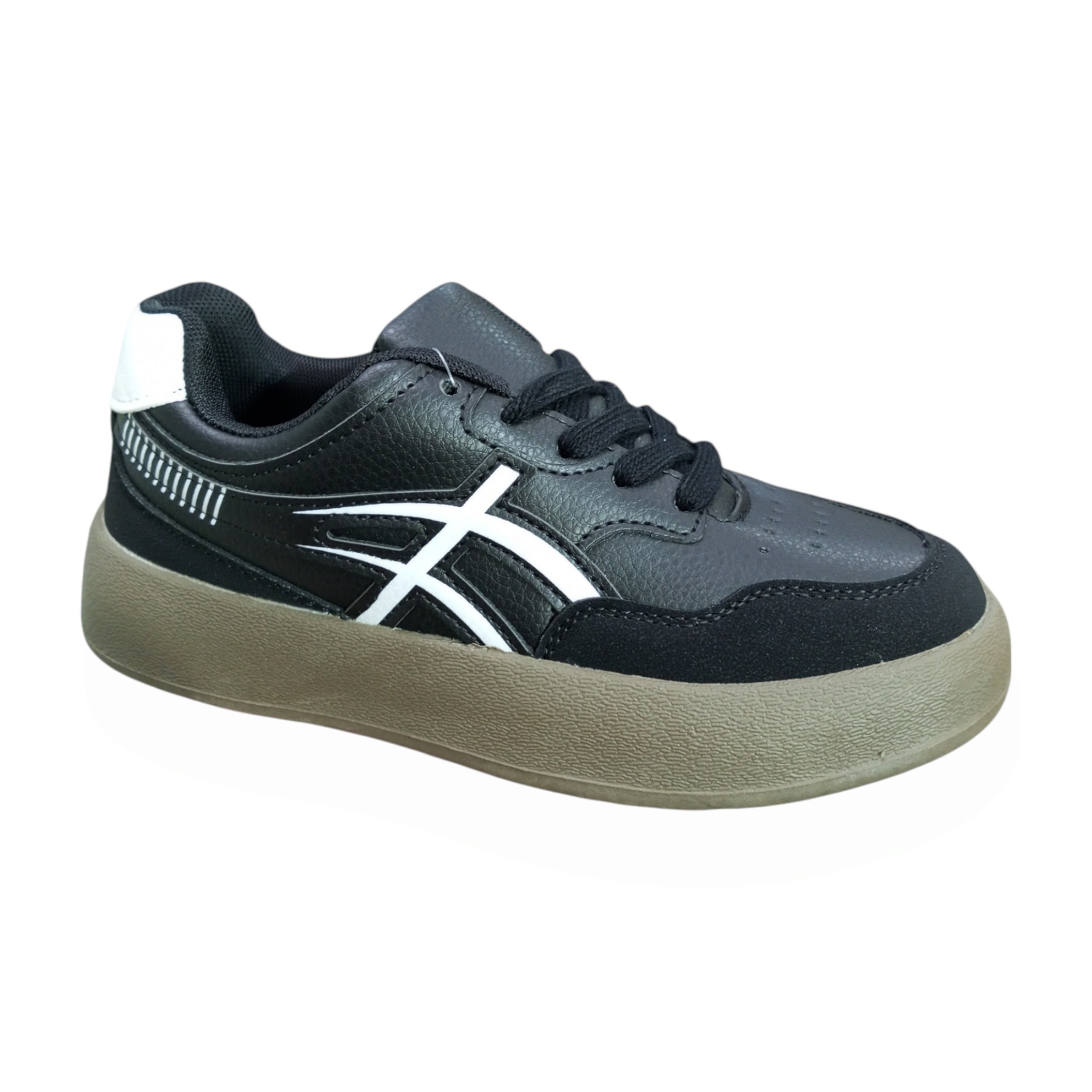 Кроссовки DvaClibee (25-30) AL-XTL003 black (деми)