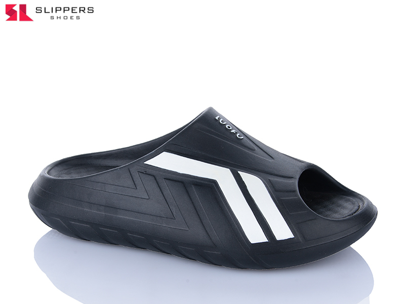 Шлепанцы Slipers (40-45) 24-139 чорний (лето)