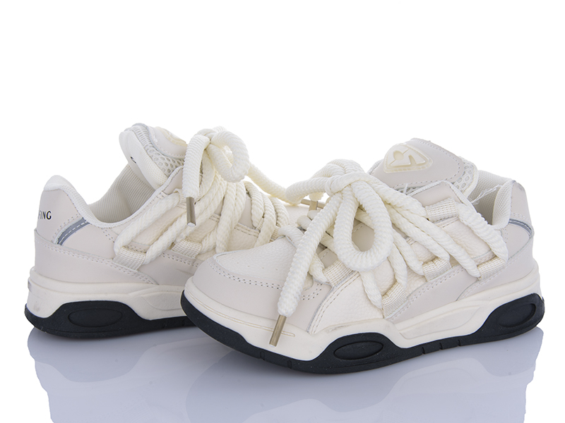 Кроссовки Clibee (32-37) C11157-7 beige (деми)