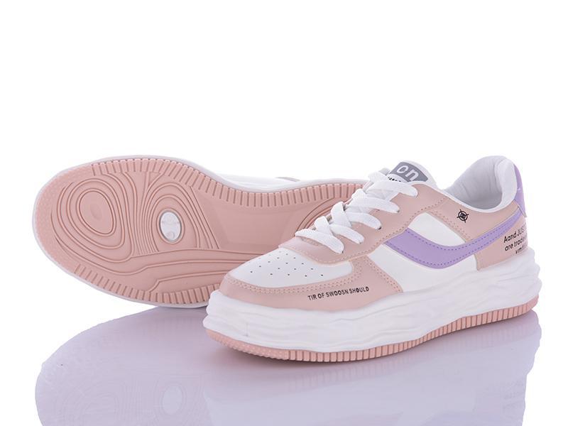 Кроссовки Ailaifa (36-41) 8817 pink (деми)