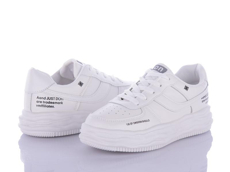Кроссовки Ailaifa (36-41) 8817 white (деми)