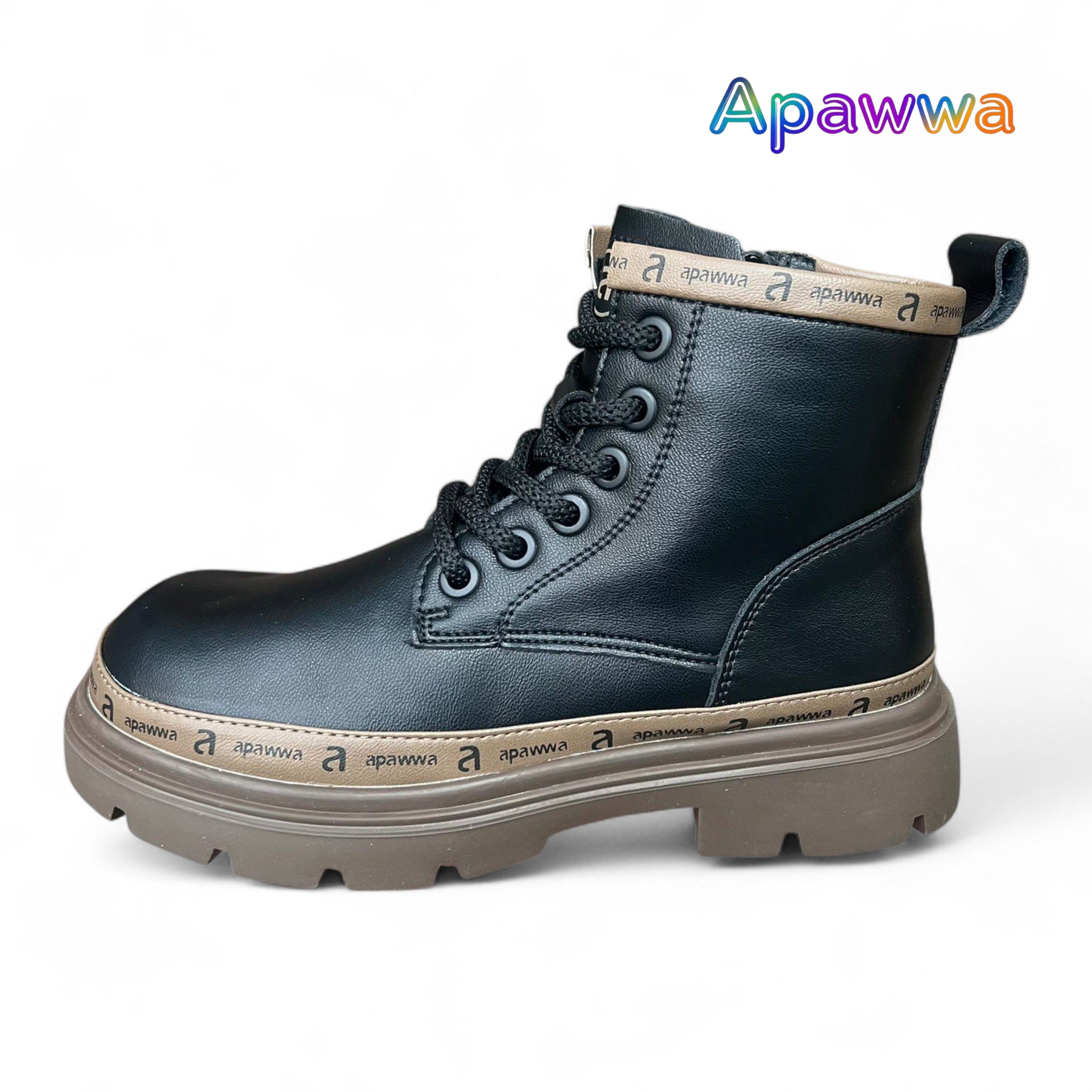 Ботинки DvaClibee (32-37) Ap-B5752P-1 black (деми)