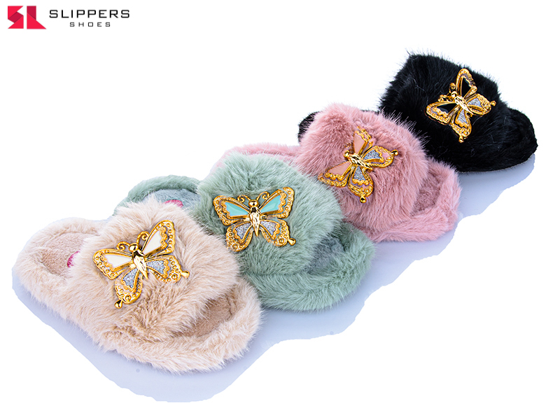 Тапочки Slipers (30-35) 8990 mix (зима)