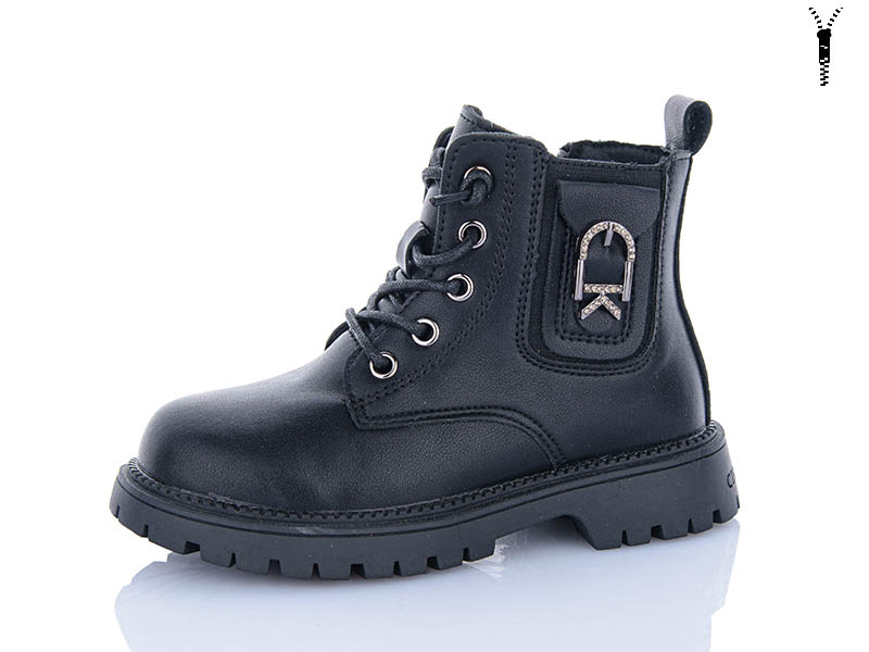 Ботинки KEWK (27-31) A150 black (деми)