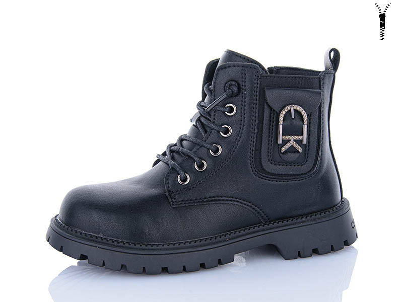 Ботинки KEWK (32-37) B150 black (деми)