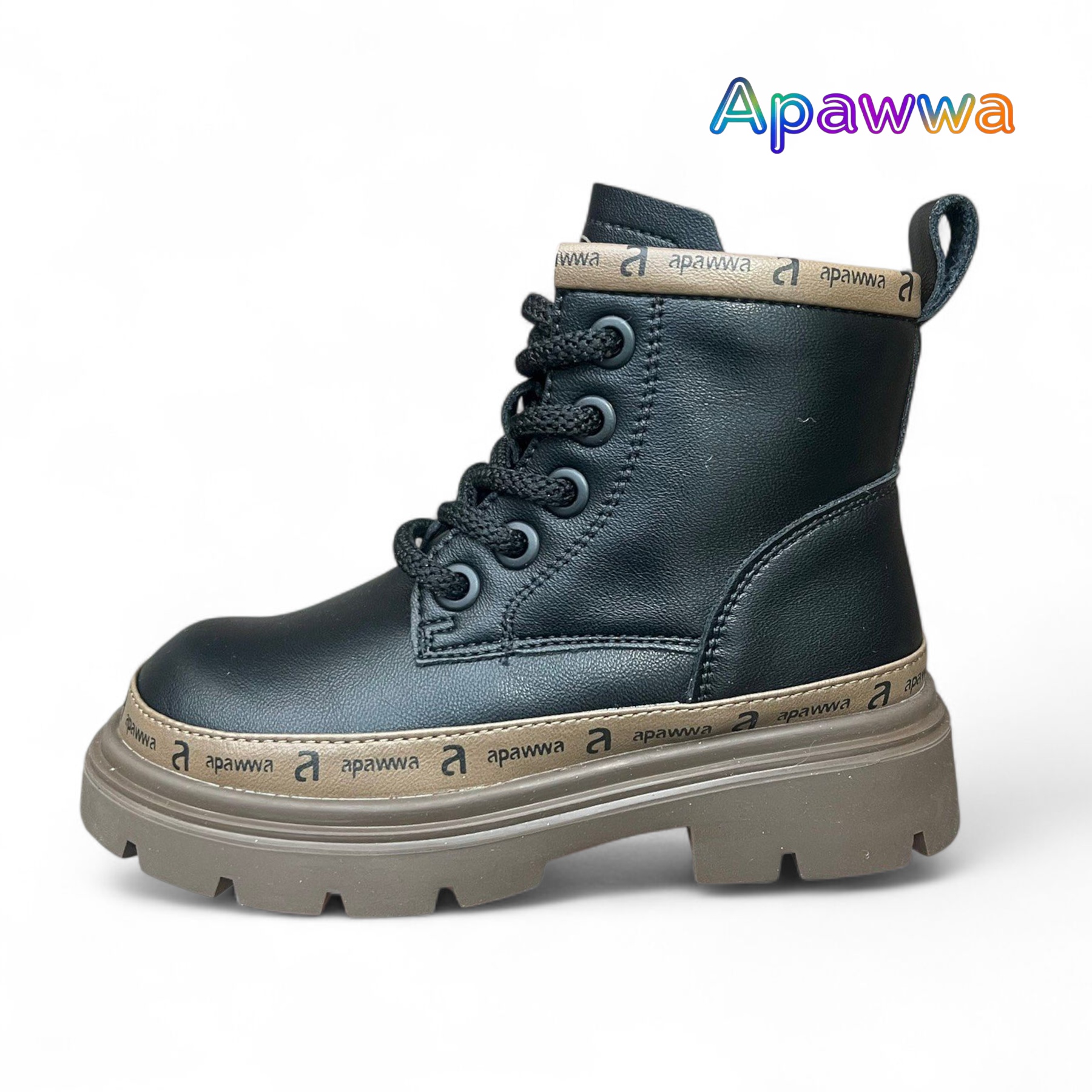 Ботинки DvaClibee (26-31) MAp-B5751P-1 black (деми)