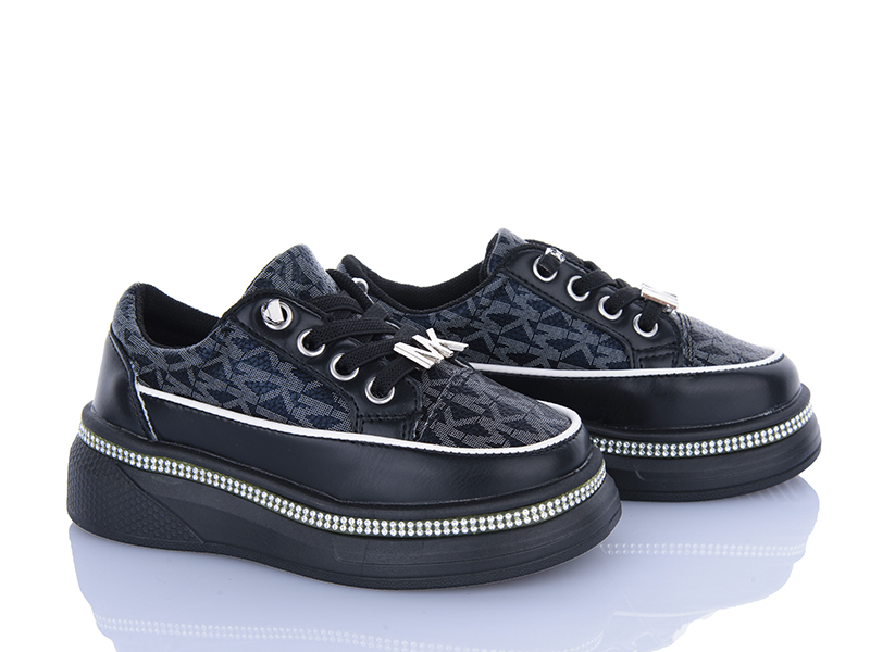 Кроссовки Clibee (25-30) 2221B black (деми)