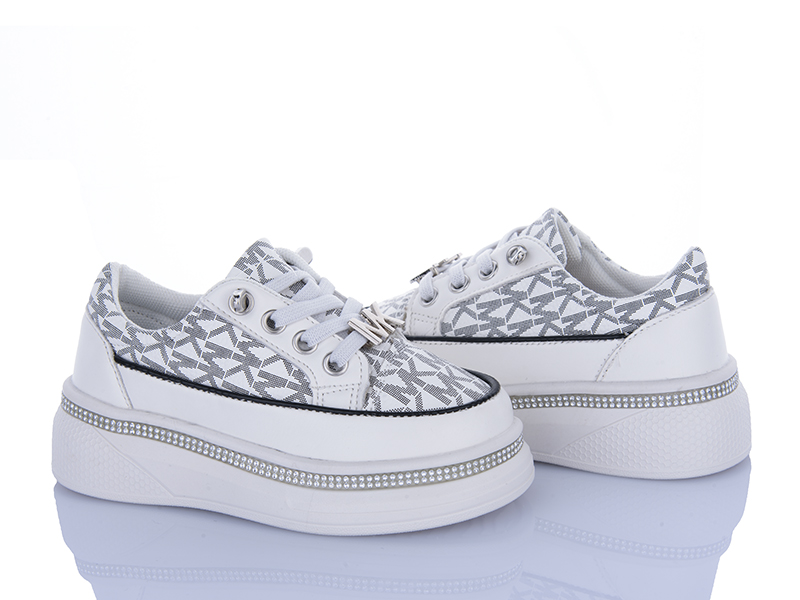 Кроссовки Clibee (25-30) 2221B white (деми)