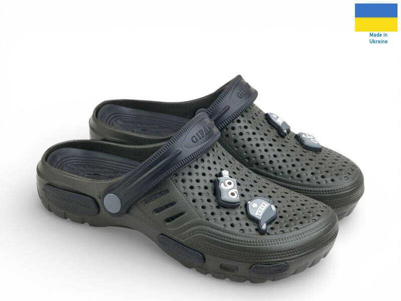 Кроксы Rai shoes (36-41) СД48 хакі (лето)