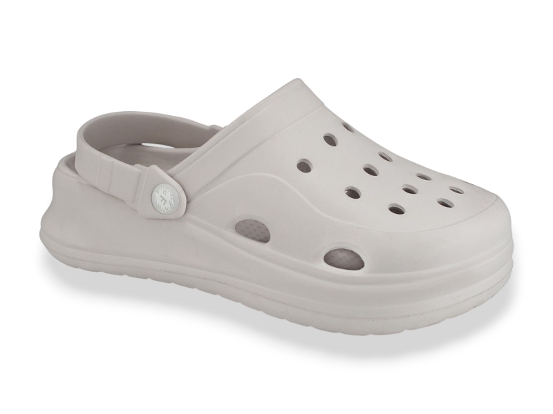 Кроксы Rai shoes (37-41) F650 сірий (лето)