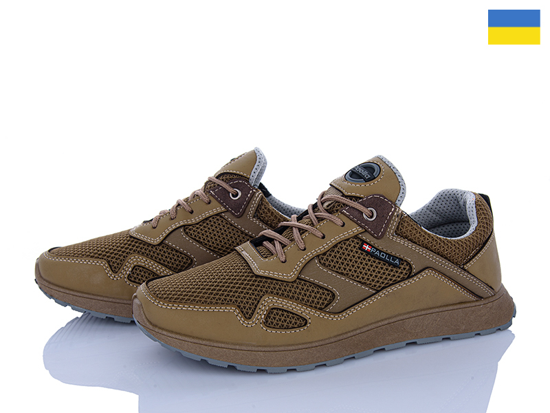 Кроссовки Львов База (40-45) Paolla Sport 2-3653 сітка кайот (деми)
