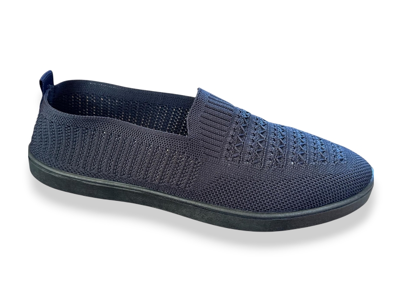Слипоны Rai shoes (36-41) F06-018 синій (лето)