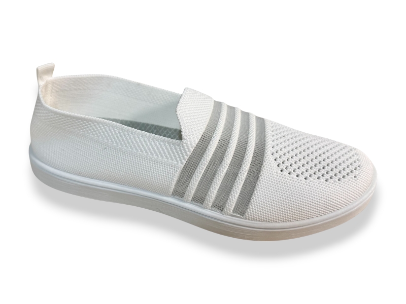 Слипоны Rai shoes (36-41) F07-008 білий (лето)