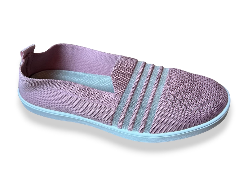 Слипоны Rai shoes (36-41) F07-023 бузковий (лето)
