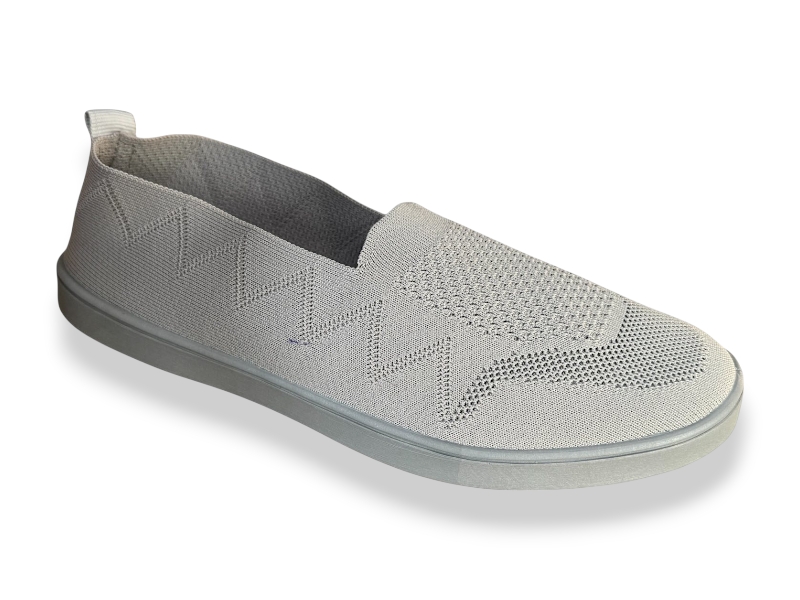 Слипоны Rai shoes (36-41) F08-019 сірий (лето)