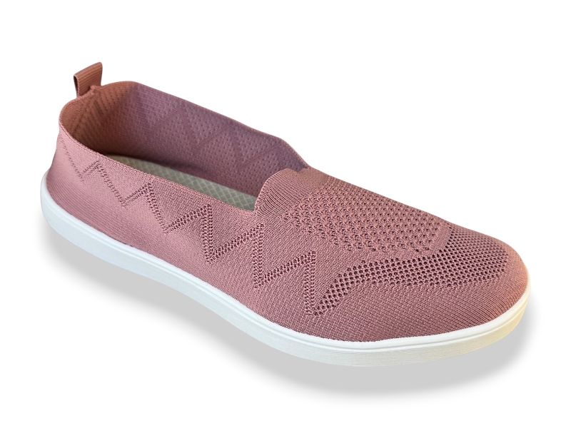 Слипоны Rai shoes (36-41) F08-022 рожевий (лето)