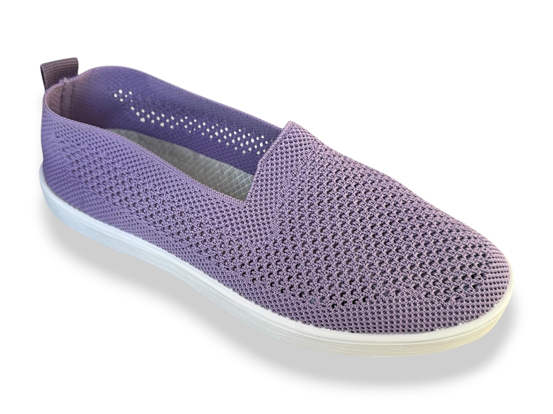 Слипоны Rai shoes (36-41) F09-024 фіолетовий (лето)