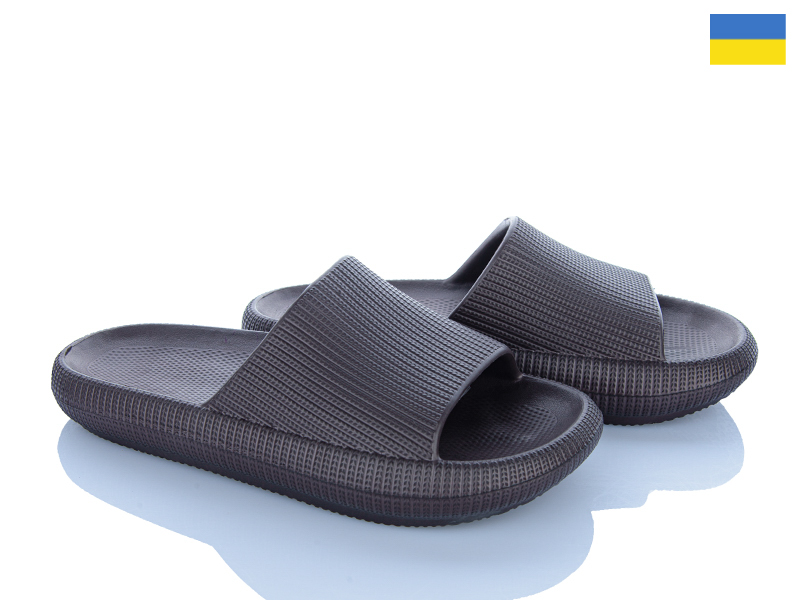 Шлепанцы Inblu (36-41) D24 шоколад (лето)