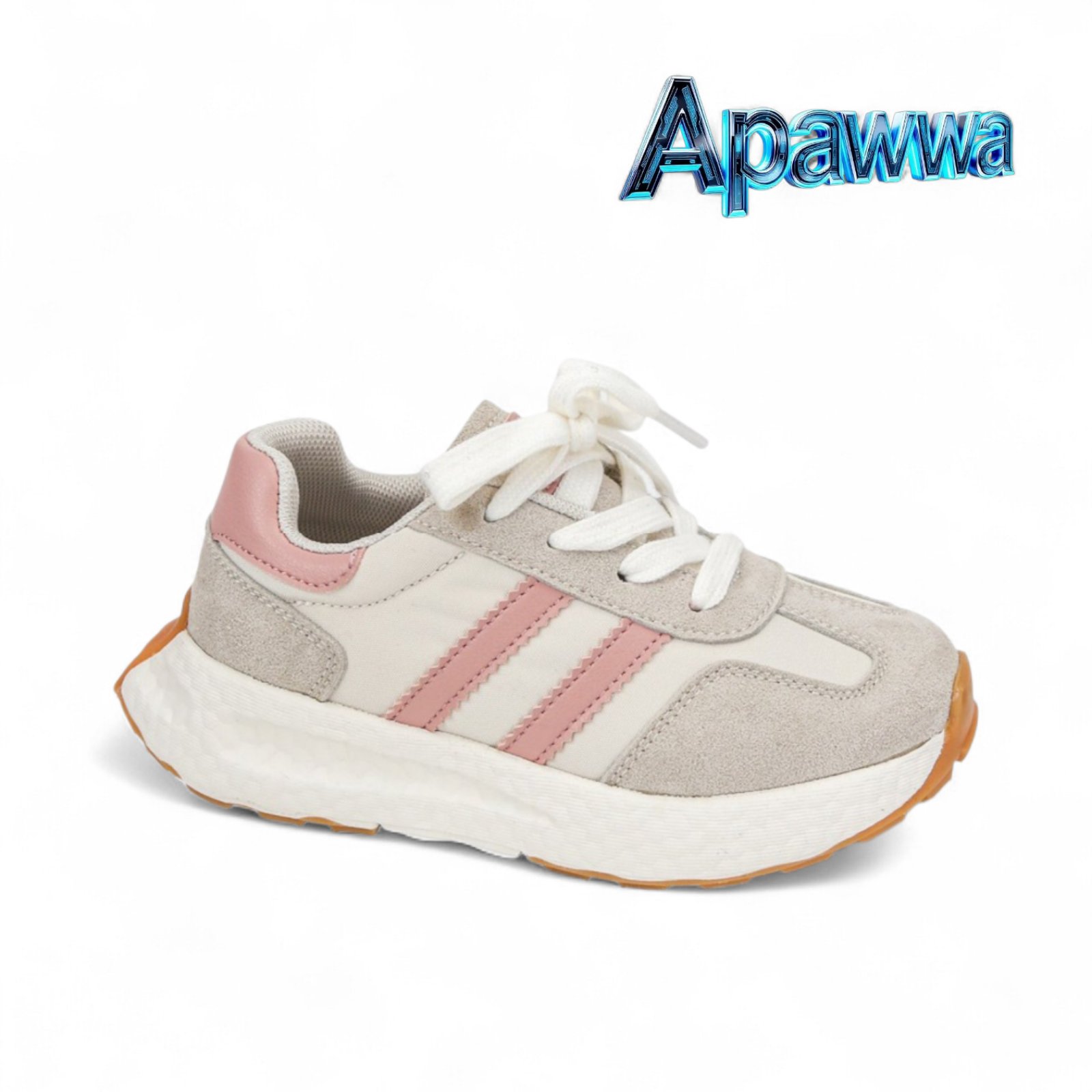Кроссовки DvaClibee (27-31) ApM-ABC2142 beige (деми)